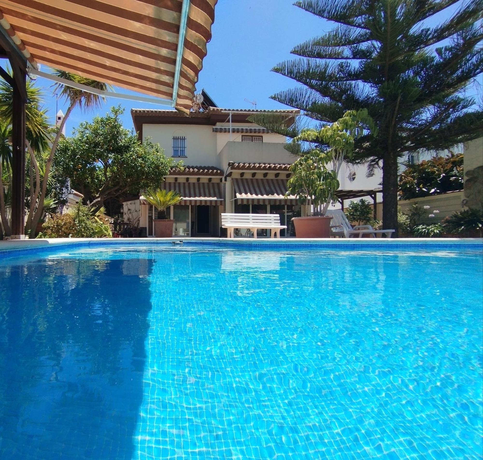 Chalet Con Capacidad Para 8 Personas Chiclana de la Frontera Buitenkant foto